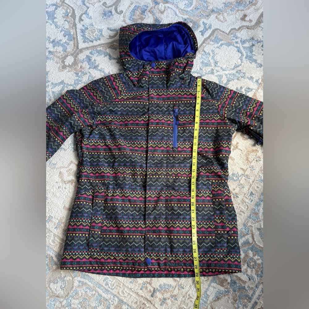 Burton Multicolor Patterned Ski Jacket - image 8